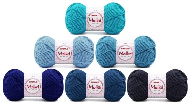 LA MOLLET TONS DE AZUL
